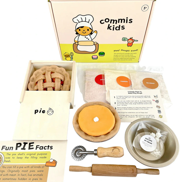 Sensory Dough Kit - Pumpkin and Apple Pie