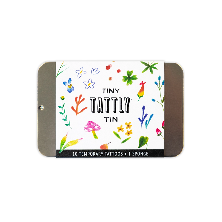 Tattly Imaginary Garden Tattoo Tin