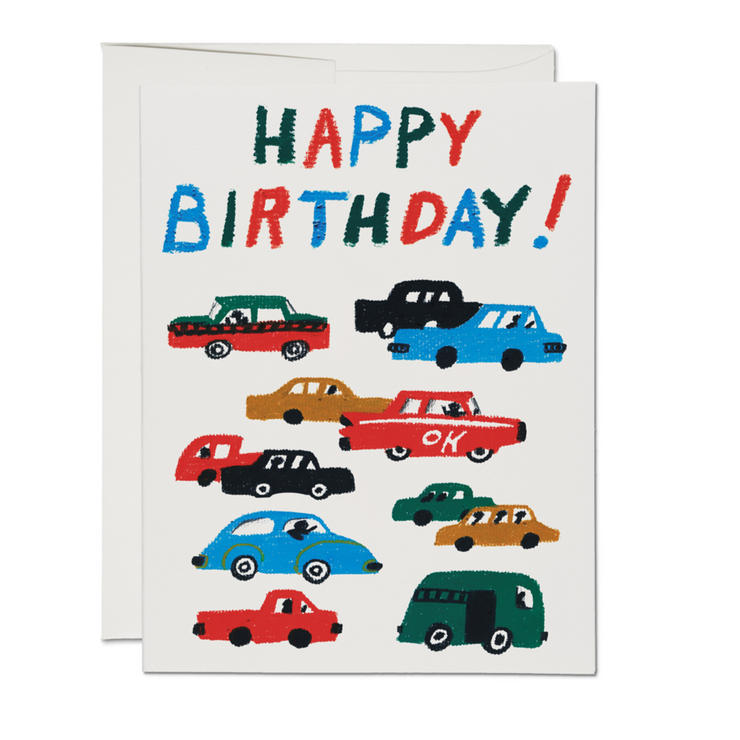 Happy Birthday Car Card