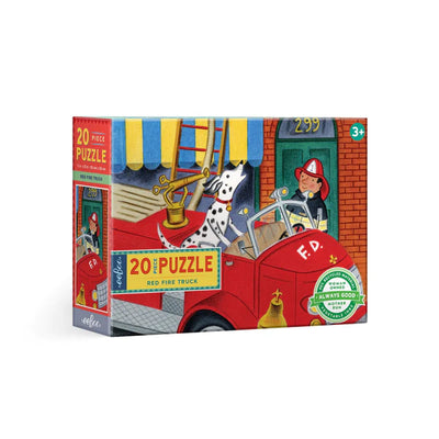 Red Fire Truck Puzzle - 20 piece