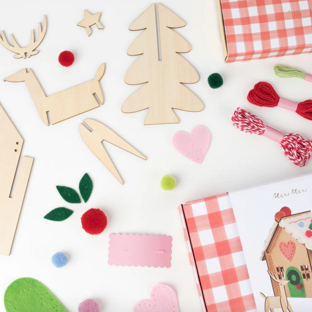 Gingerbread House Embroidery Kit