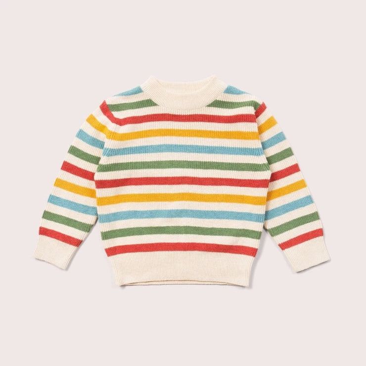 Organic Cotton Rainbow Sweater