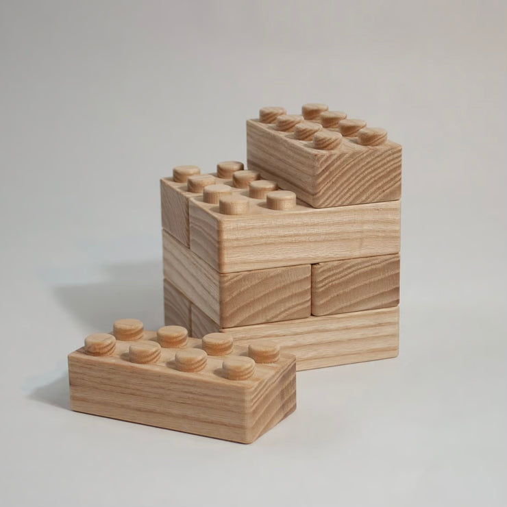Little Builders Wooden Blocks
