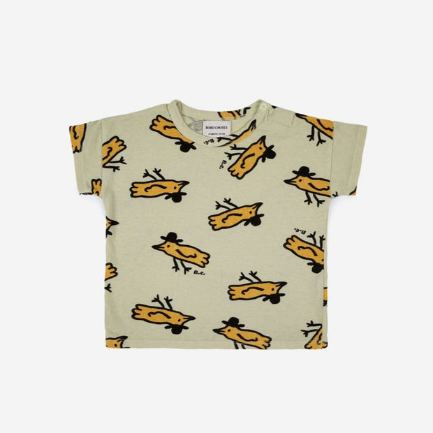 Bobo Choses Mr Birdie All Over T-shirt