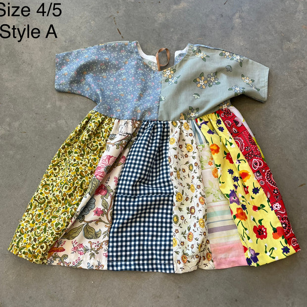Vintage Patchwork Dresses